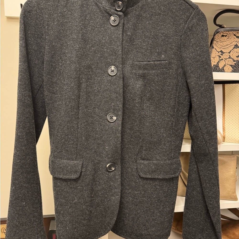 Banana Republic Dark Gray Blazer